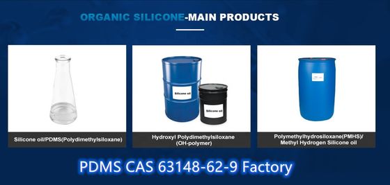 350cst 1000cst PDMS Silicone Oil CAS 63148-62-9 Colorless Liquid