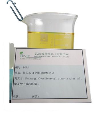 45% Content Nickel Plating Brightener POPS CAS No. 30290-53-0 Light Yellow Liquid