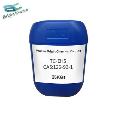 Agente de moldagem de corantes amarelos TC-EHS para revestimento de níquel Sulfato de sódio 2-etilhexilo CAS 126-92-1 líquido 40%