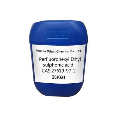 30% Surfactante líquido incolor Cas 27619-97-2 Ácido Perfluorohexilo Etílico Sulfônico 25KG/DRUM, Amostra Disponível Melhorar a Umedecibilidade Reduzir a Tensão Superficial E Melhorar o Desempenho da Interface THPFOS